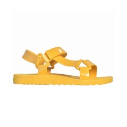 sandale jaune sportive cacatoès vue de profil