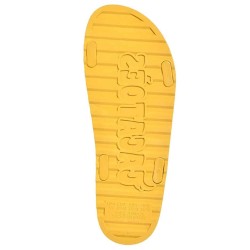 sandale jaune sportive cacatoès vue de semelle