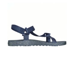 sandale bleu marine sportive cacatoès vue de profil