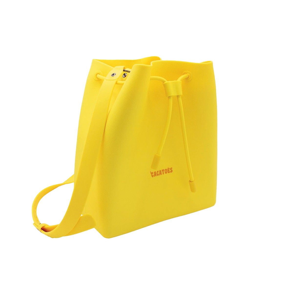 sac seau femme jaune