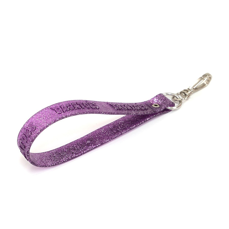 porte clé cacatoès violet