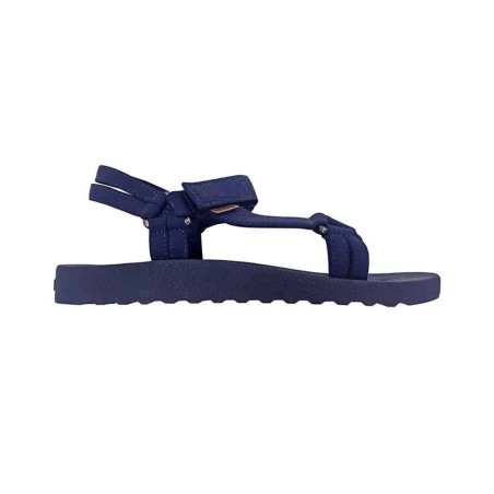 sandale bleu marine sportive cacatoès vue de profil