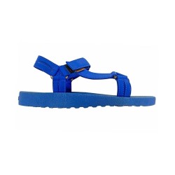 sandale bleue sportive cacatoès vue de profil