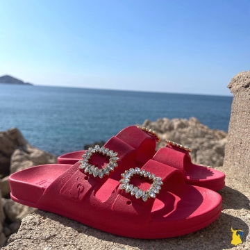 Notre modèle BARRA, aussi délicate que raffinée qu’une pierre précieuse 💎 Vous l’aimez ? 😍

🇬🇧 Do you like our model BARRA ? ❤️
.
.
.
.
#mycacatoes #frombrazilwithlove #picoftheday #summer #beachlife #sandals #instagood #fun #fashion #style #beachwear #summeroutfit #flipflops #holidays #instamood #happyfeet #summervibes #footprints #candyscented
